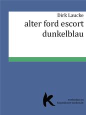 alter ford escort dunkelblau